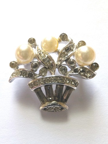 Spilla vintage corona trifari - spilla,