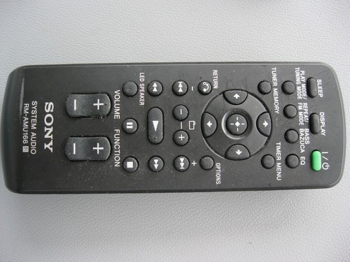 Genuine sony remote - sony, control