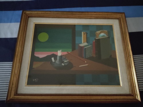 Dipinto olio firmato - dipinto,