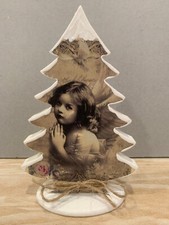 Albero di Natale legno vintage