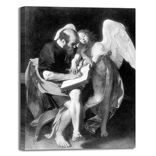 Caravaggio san Matteo e