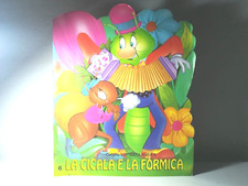 LA CICALA E LA FORMICA LANTERNA MAGICA FIABE FAVOLE PER BAMBINI ILLUSTRATO - (2)