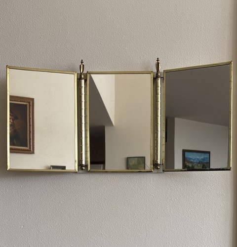 Specchio vintage tri fold - specchio,