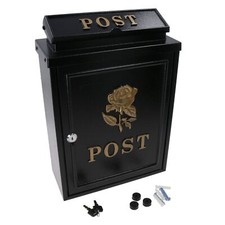 Cassetta postale lettere oro