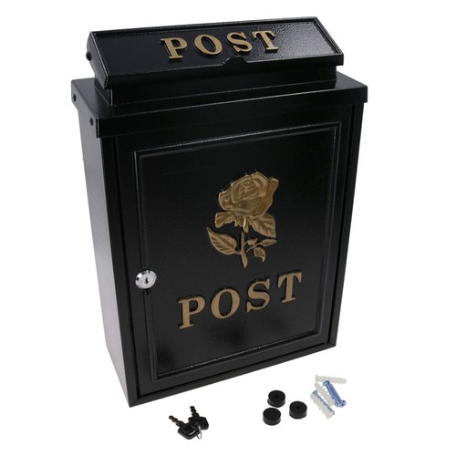 Cassetta postale lettere oro