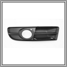 Griglia Sinistra Paraurti Nera-Con Sede Fendi-Chiusa Mod S-Line Audi A4 (B7)-(An