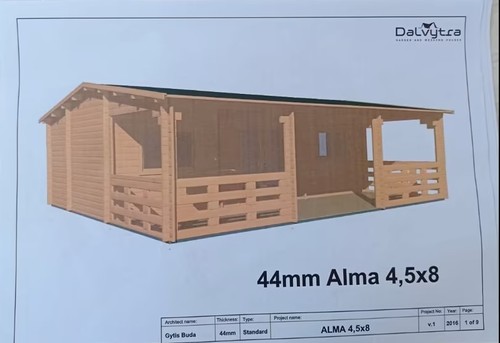 Casa legno prefabbricata - casa,