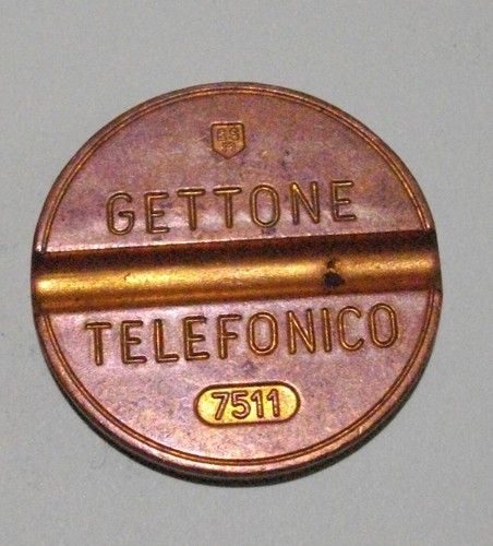Gettone telefonico sip anno - gettone,