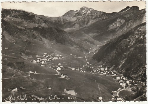 Collio brescia viagg 1956 - collio,