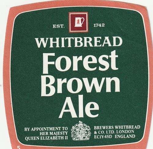 Beer bottle label whitbread - label,