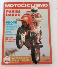 Motociclismo 3 1985 - Honda CBX 750 F - Morini KJ 125  Honda e Yamaha custom 500