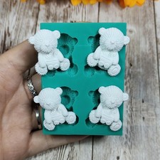 Stampo Orsetti Nascita 4pz 3cm
