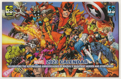 Calendario marvel 2023 fumetto - calendario,