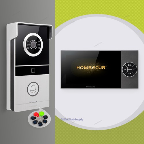 Homsecur hd videocitofono - 7",