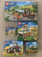 LEGO 60347 60345 60287 60390 30590 FRUTTIVENDOLO TRATTORE FURGONE LEGO CITY