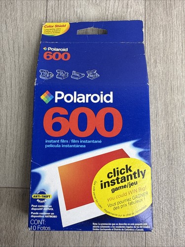 Polaroid 600 platinum film - platinum,