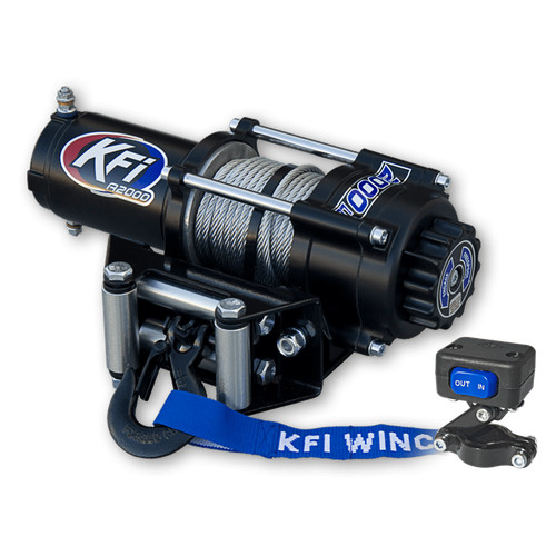 Winch 2500lb cavo acciaio - 2500lb,