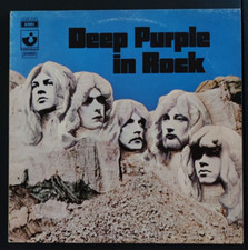 Deep Purple in Rock. Disco LP Vinile 33 giri. Harvest 3C 064-91442 - 1970