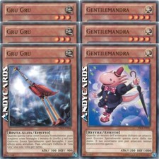 3x GRU GRU +3x GENTILEMANDRA • Comune YS13 ITV06 YS13 ITV07 • Yugioh! ANDYCARDS
