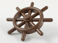 LEGO PIRATI TIMONE PER GALEONE VELIERO NAVE MARRONE 4790