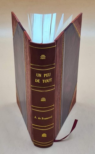 Peu tout propos - a?, de