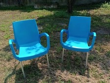 2 sedie da bar turchesi