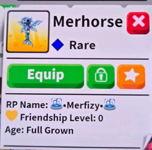 Selling merhorse adopt - a,