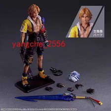Modellino action figure 10" Play Arts Kai Final Fantasy X Tidus nuovo giocattolo collezioni