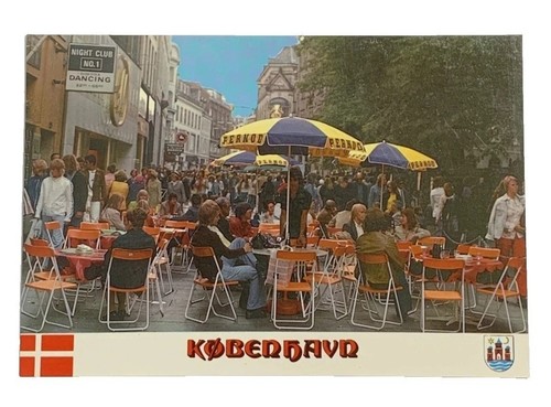 Cartolina stroget copenaghen - cartolina,
