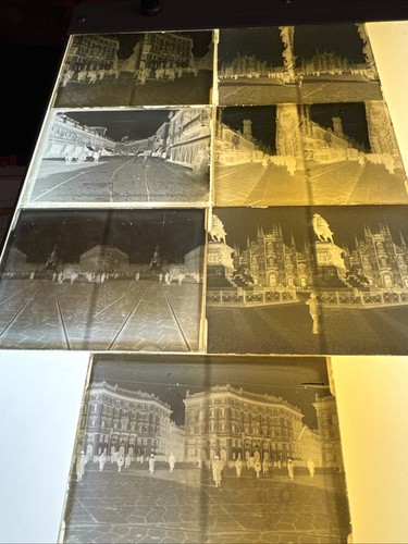 Lastre fotografiche vetro - fotografiche, in
