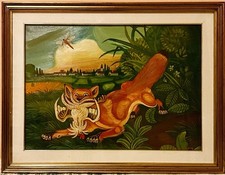 Copia D’autore Olio Su Tela