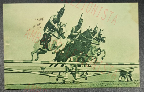 Cartolina coloniale africa aoi - cartolina,