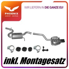 VW Golf V + VI 1.4 TSi (2007-2013) station wagon centrale + silenziatore impianto di scarico