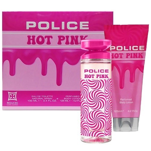Police hot pink set woman - police,