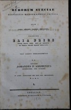 Arrhenius: Ruborum Sueciae Dispositio Monographico-Critica, 1839 Rubus