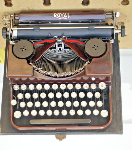 Macchina scrivere portatile - macchina, da