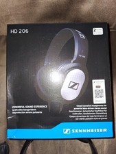 Sennheiser HD 206 Cuffie Dinamiche Chiuse Circumaurali Stereo Nero 24 Ohm