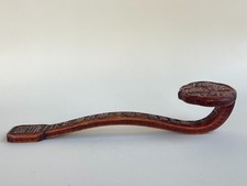 Antico scettro Ruyi in legno