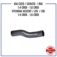 TUBO INTERCOOLER PER HYUNDAI i30 i20 KIA CEED RIO 1.4 1.6 CRDI 282742A741