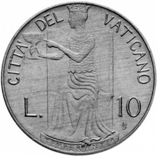 Vaticano Giovanni Paolo II 10 lire 1980 anno II FDC