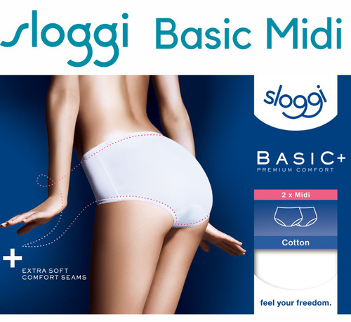 Sloggi basic midi slip donna - slip,