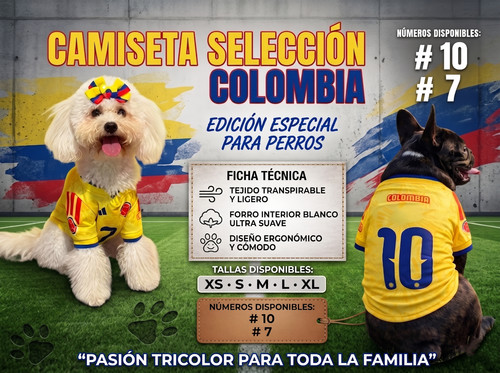 Maglia camiseta colombia - maglia, 2026
