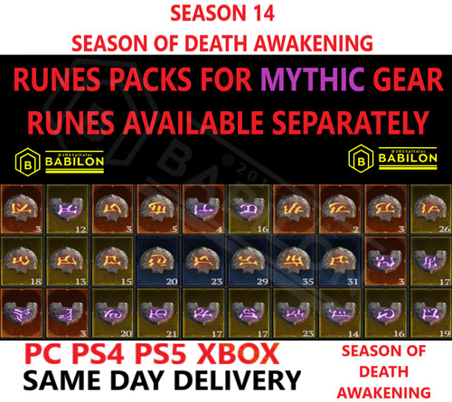 Diablo stagione mythic - 4,