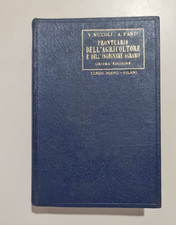 MANUALE HOEPLI PRONTUARIO DELL'AGRICOLTORE E INGEGNERE AGRARIO NICCOLI ed. 1932
