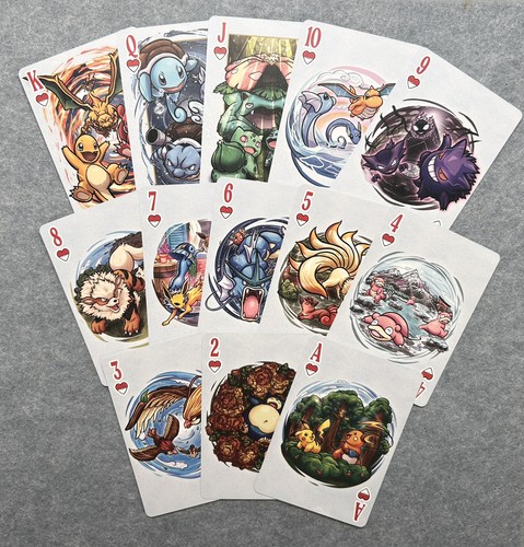 Pokémon poker playing card - poker,