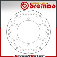 Disco Freno Fisso Brembo Serie Oro Posteriore per Yamaha Yzf R6 600 1999 > 2002