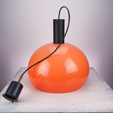 Lampadario anni 70 in plastica