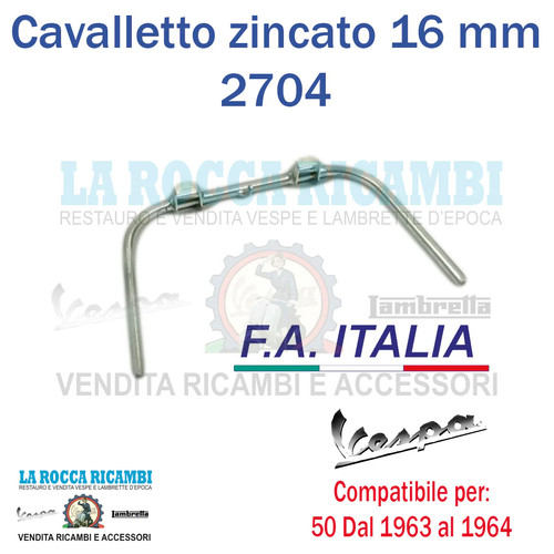 Cavalletto centrale zincato - cavalletto,