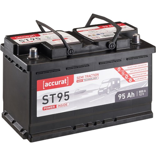 Batteria camper agm 12v 95ah - batteria,