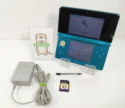 3ds aqua blue ctr - blue, ctr-001